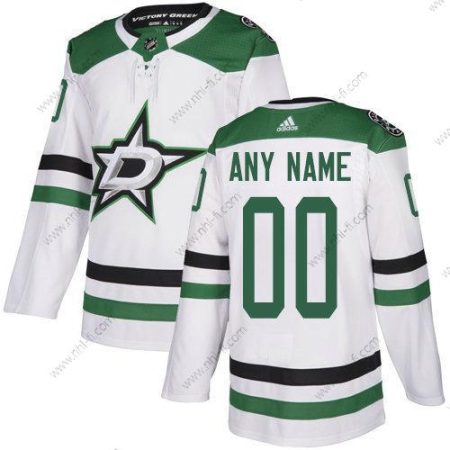 Adidas Dallas Stars Räätälöidyt Kolmas NHL Aito Valkoinen Paita – Miesten