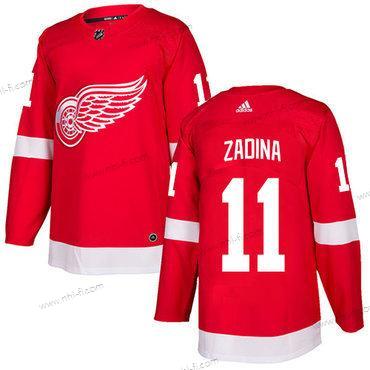 Adidas Detroit Red Wings #11 Filip Zadina Punainen Kotiottelu Aito NHL Paita – Miesten