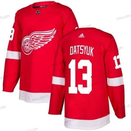 Adidas Detroit Red Wings #13 Pavel Datsyuk Punainen Kotiottelu Aito Ommeltu NHL Paita – Nuoret