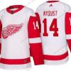 Adidas Detroit Red Wings #14 Gustav Nyquist Valkoinen 2017-2018 Jääkiekko Ommeltu NHL Paita – Miesten