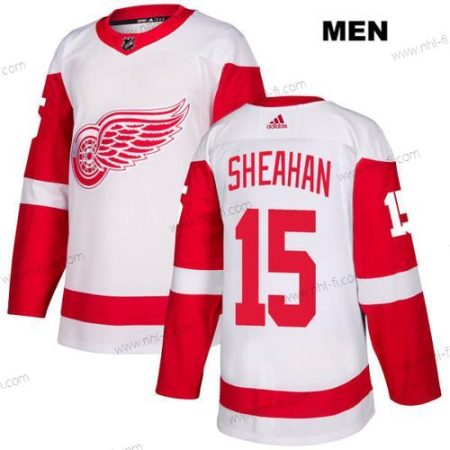 Adidas Detroit Red Wings #15 Riley Sheahan Valkoinen Kolmas Aito NHL Paita – Miesten