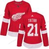 Adidas Detroit Red Wings #21 Tomas Tatar Punainen Kotiottelu Aito Ommeltu NHL Paita – Naisten