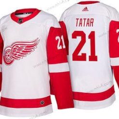 Adidas Detroit Red Wings #21 Tomas Tatar Valkoinen 2017-2018 Jääkiekko Ommeltu NHL Paita – Miesten