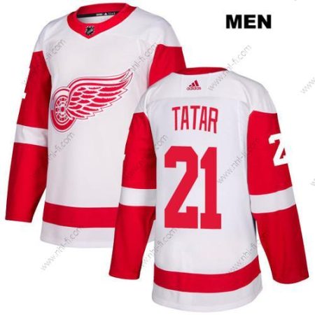 Adidas Detroit Red Wings #21 Tomas Tatar Valkoinen Kolmas Aito NHL Paita – Miesten