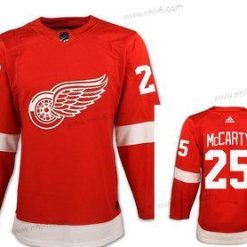 Adidas Detroit Red Wings #25 Darren Mccarty Punainen Kotiottelu Aito NHL Paita – Miesten