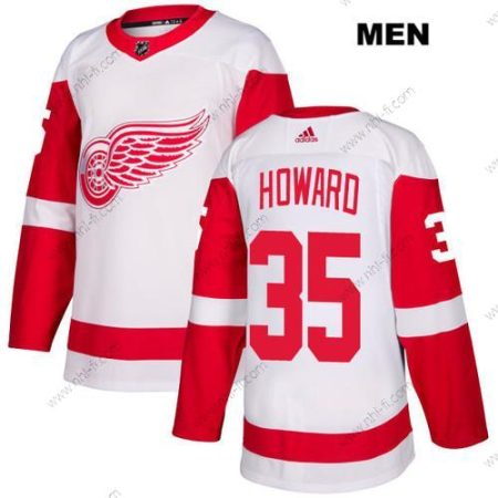 Adidas Detroit Red Wings #35 Jimmy Howard Valkoinen Kolmas Aito NHL Paita – Miesten