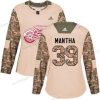 Adidas Detroit Red Wings #39 Anthony Mantha Maastokuvio Aito 2017 Veterans Day Ommeltu NHL Paita – Naisten