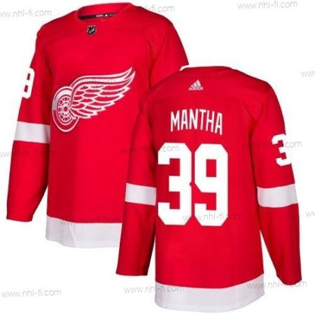 Adidas Detroit Red Wings #39 Anthony Mantha Punainen Kotiottelu Aito Ommeltu NHL Paita – Miesten