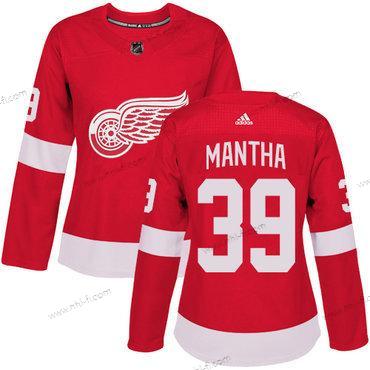 Adidas Detroit Red Wings #39 Anthony Mantha Punainen Kotiottelu Aito Ommeltu NHL Paita – Naisten