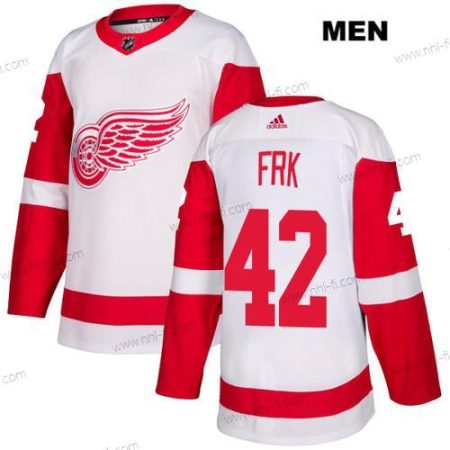 Adidas Detroit Red Wings #42 Martin Frk Valkoinen Kolmas Aito NHL Paita – Miesten