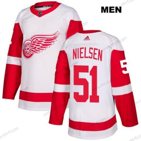 Adidas Detroit Red Wings #51 Frans Nielse Valkoinen Kolmas Aito NHL Paita – Miesten