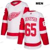 Adidas Detroit Red Wings #65 Danny Dekeyser Valkoinen Kolmas Aito NHL Paita – Miesten