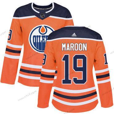 Adidas Edmonton Oilers #19 Patrick Maroon Oranssi Kotiottelu Aito Ommeltu NHL Paita – Naisten