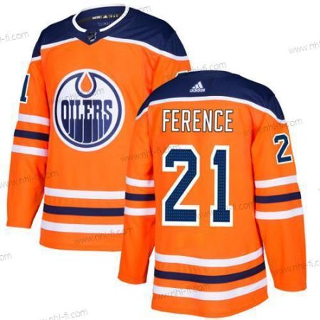 Adidas Edmonton Oilers #21 Andrew Ference Oranssi Kotiottelu Aito Ommeltu NHL Paita – Nuoret