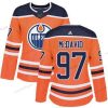 Adidas Edmonton Oilers #97 Connor Mcdavid Oranssi Kotiottelu Aito Ommeltu NHL Paita – Naisten