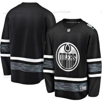 Adidas Edmonton Oilers Musta 2019 NHL All-Star Game Paita – Miesten