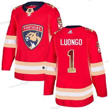 Adidas Florida Panthers #1 Roberto Luongo Punainen Paita – Miesten