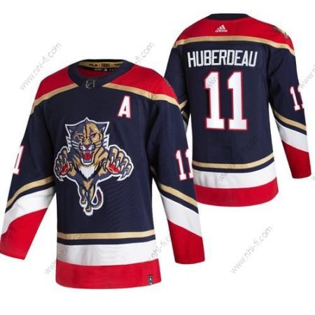 Adidas Florida Panthers #11 Jonathan Huberdeau Musta 2020-21 Käänteinen Retro Vaihtopaita NHL Paita – Miesten