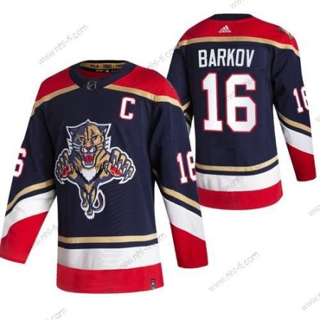 Adidas Florida Panthers #16 Aleksander Barkov Musta 2020-21 Käänteinen Retro Vaihtopaita NHL Paita – Miesten