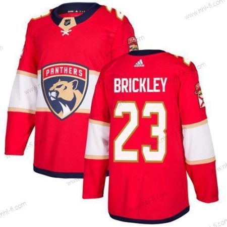 Adidas Florida Panthers #23 Connor Brickley Punainen Kotiottelu Aito Ommeltu NHL Paita – Miesten