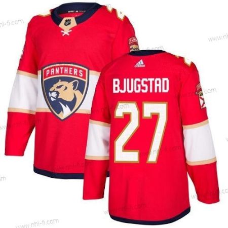 Adidas Florida Panthers #27 Nick Bjugstad Punainen Kotiottelu Aito Ommeltu NHL Paita – Miesten