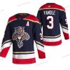 Adidas Florida Panthers #3 Keith Yandle Musta 2020-21 Käänteinen Retro Vaihtopaita NHL Paita – Miesten