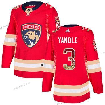 Adidas Florida Panthers #3 Keith Yandle Punainen Paita – Miesten