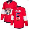 Adidas Florida Panthers #5 Aaron Ekblad Punainen Kotiottelu Aito USA Flag Ommeltu NHL Paita – Miesten