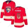 Adidas Florida Panthers #6 Alexander Petrovic Punainen Paita – Miesten