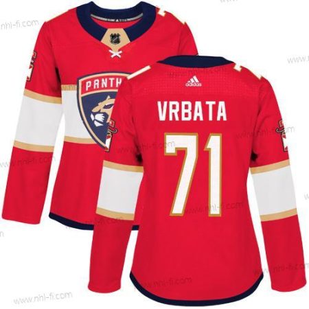 Adidas Florida Panthers #71 Radim Vrbata Punainen Kotiottelu Aito Ommeltu NHL Paita – Naisten