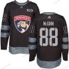 Adidas Florida Panthers #88 Jamie Mcginn Musta 1917-2017 100th Vuosipäivä Ommeltu NHL Paita – Miesten