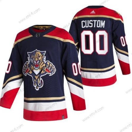 Adidas Florida Panthers Räätälöidyt Musta 2020-21 Vaihtopaita Aito Pelaaja NHL Paita – Miesten