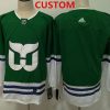 Adidas Hartford Whalers Räätälöidyt Vihreä Paita – Miesten