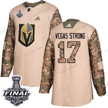 Adidas Kultaen Knights #17 Vegas Strong Maastokuvio Aito 2017 Veterans Day 2018 Stanley Cup Final Ommeltu NHL Paita – Miesten