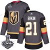 Adidas Kultaen Knights #21 Cody Eakin Harmaa Kotiottelu Aito 2018 Stanley Cup Final Ommeltu NHL Paita – Miesten