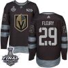 Adidas Kultaen Knights #29 Marc-Andre Fleury Musta 1917-2017 100th Vuosipäivä 2018 Stanley Cup Final Ommeltu NHL Paita – Miesten