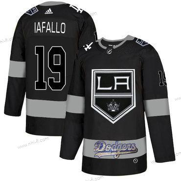 Adidas La Los Angeles Kings With Dodgers 19 Alex Iafallo Musta Paita – Miesten