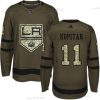 Adidas Los Angeles Kings #11 Anze Kopitar Vihreä Salute to Service Ommeltu NHL Paita – Miesten