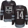 Adidas Los Angeles Kings #14 Mike Cammalleri Musta 1917-2017 100th Vuosipäivä Ommeltu NHL Paita – Miesten