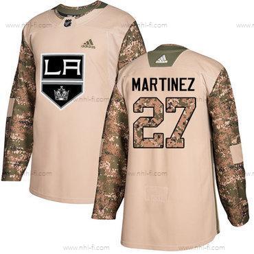 Adidas Los Angeles Kings #27 Alec Martinez Maastokuvio Aito 2017 Veterans Day Ommeltu NHL Paita – Miesten