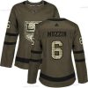 Adidas Los Angeles Kings #6 Jake Muzzin Vihreä Salute to Service Ommeltu NHL Paita – Naisten