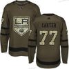 Adidas Los Angeles Kings #77 Jeff Carter Vihreä Salute to Service Ommeltu NHL Paita – Miesten