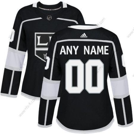 Adidas Los Angeles Kings Räätälöidyt Aito Musta Kotiottelu NHL Paita – Naisten