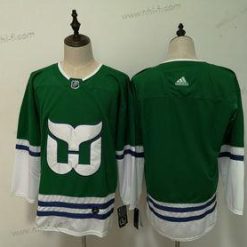 Adidas Men’S Hartford Whalers Tyhjä Vihreä Kotiottelu Paita – Miesten