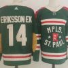 Adidas Minnesota Wild 14 Erikssonek Vihreä Klassinen Edition 2022 NHL Paita – Miesten