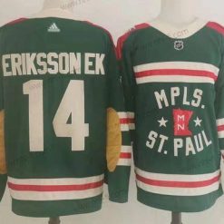 Adidas Minnesota Wild 14 Erikssonek Vihreä Klassinen Edition 2022 NHL Paita – Miesten