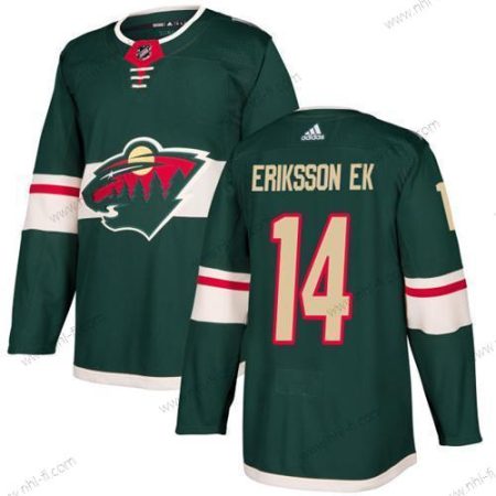 Adidas Minnesota Wild #14 Joel Eriksson Ek Vihreä Kotiottelu Aito Ommeltu NHL Paita – Miesten