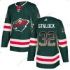 Adidas Minnesota Wild #32 Alex Stalock Vihreä Paita – Miesten