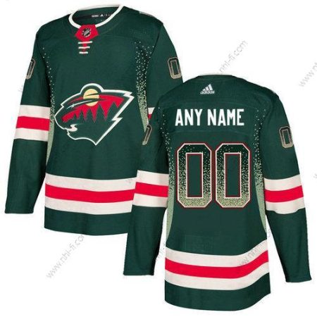 Adidas Minnesota Wild Räätälöidyt Vihreä Paita – Miesten