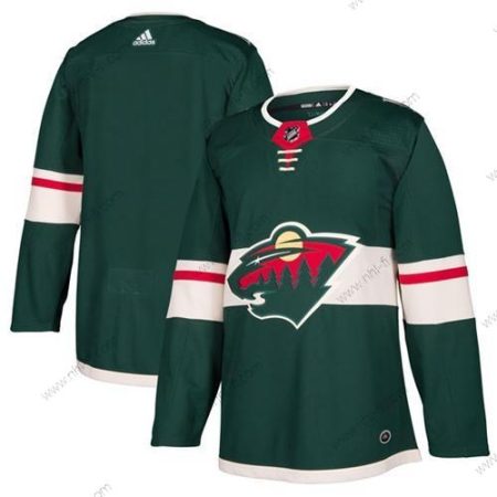 Adidas Minnesota Wild Tyhjä Vihreä Kotiottelu Aito Ommeltu NHL Paita – Miesten